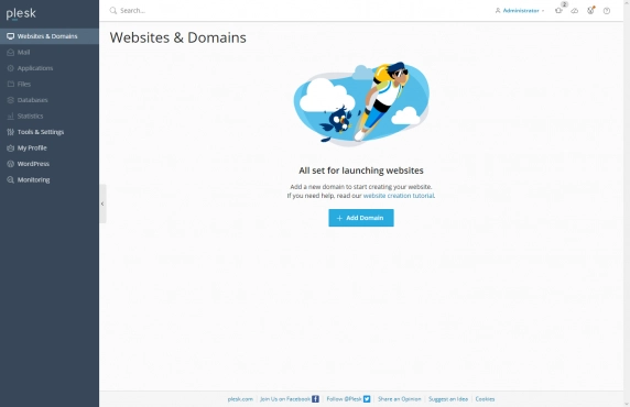 Plesk - Websites & Domains